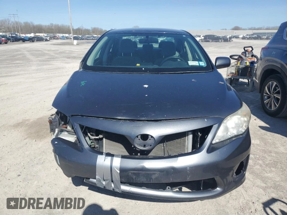 2013 Toyota Corolla L with VIN 2T1BU4EE5DC960581, listed as a Copart auction lot 54483525 with 128,127 mi miles and Salvage Title. Bid and sale history available at carsss.com. Image 5.