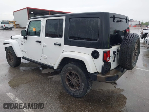 2017 Jeep Wrangler Unlimited 75th Anniversary with VIN 1C4BJWEG0HL559220, listed as a IAAI auction lot 42480004 with 54,168 mi miles and . Bid and sale history available at DreamBid. Image 3.