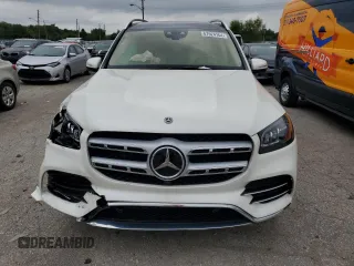 2021 Mercedes-Benz GLS 580 with VIN 4JGFF8GE5MA382613, listed as a Copart auction lot 67924164 with 56,527 mi miles and Salvage Title. Bid and sale history available at DreamBid. Image 5.