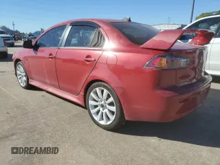 2011 Mitsubishi Lancer GTS with VIN JA32U8FWXBU006034, listed as a Copart auction lot 76993234 with 182,889 mi miles and Salvage Title. Bid and sale history available at carsss.com. Image 2.