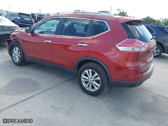 2015 Nissan Rogue S with VIN KNMAT2MT6FP557250, listed as a IAAI auction lot 41913569 with 152,931 mi miles. Bid and sale history available at carsss.com. Image 3.