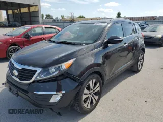 2013 Kia Sportage EX with VIN KNDPC3A20D7509414, listed as a Copart auction lot 62112665 with 72,298 mi miles and Salvage title. Bid and sale history available at DreamBid. Image 1.