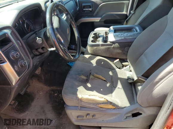 2014 Chevrolet Silverado 1500 LT with VIN 1GCVKREC8EZ103497, listed as a Copart auction lot 56551185 with 200,288 mi miles and Salvage Title. Bid and sale history available at DreamBid. Image 7.