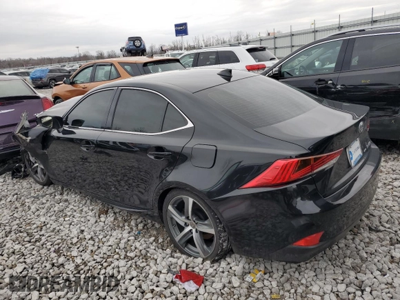 2017 Lexus IS 300 z VIN JTHCM1D2XH5020661, wystawiony jako Copart lot #43390995 z przebiegiem 16 995 mil mil oraz Szkoda całkowita • Salvage title. Historia ofert i sprzedaży dostępna na DreamBid. Obrazek 2.