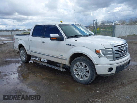 2014 Ford F-150 XL with VIN 1FTFW1ET1EFB62225, listed as a IAAI auction lot 42073046 with 201,750 mi miles and . Bid and sale history available at DreamBid. Image 1.
