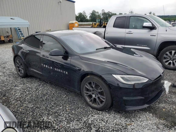 2021 Tesla Model S Long Range с VIN 5YJSA1E52MF428191, выставлен на аукционе Copart как лот 57472425 с пробегом Не указан миль и Списание • Salvage title. История ставок и продаж доступна на DreamBid. Изображение 4.