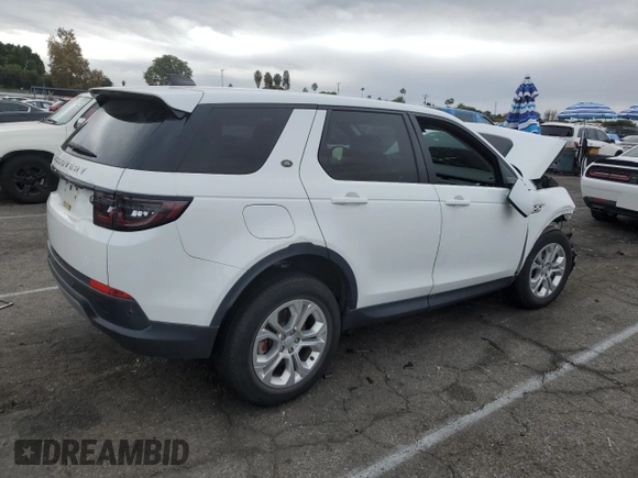 2022 Land Rover Discovery Sport S with VIN SALCJ2FX3NH910981, listed as a Copart auction lot 82554984 with 0 mi miles and Non Repairable. Bid and sale history available at carsss.com. Image 3.