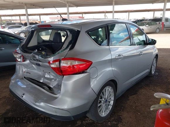 2015 Ford C-Max SEL with VIN 1FADP5BU6FL114222, listed as a IAAI auction lot 41956010 with 149,023 mi miles. Bid and sale history available at carsss.com. Image 4.