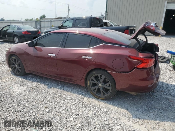 2017 Nissan Maxima S with VIN 1N4AA6AP6HC373107, listed as a Copart auction lot 58837745 with 106,733 mi miles and Salvage title. Bid and sale history available at DreamBid. Image 2.
