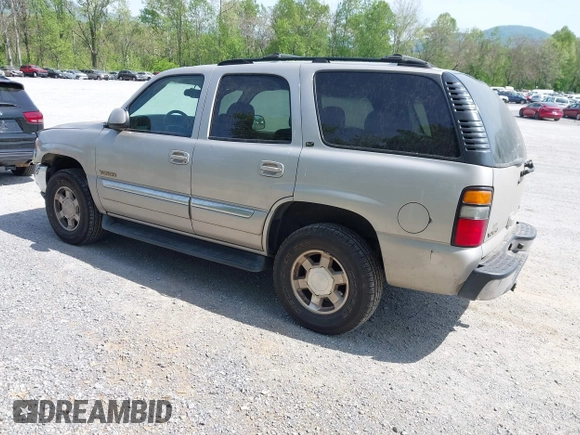 2005 GMC Yukon SLT z VIN 1GKEK13T35R127330, wystawiony jako IAAI lot #42138030 z przebiegiem 195 079 mil mil oraz . Historia ofert i sprzedaży dostępna na DreamBid. Obrazek 3.