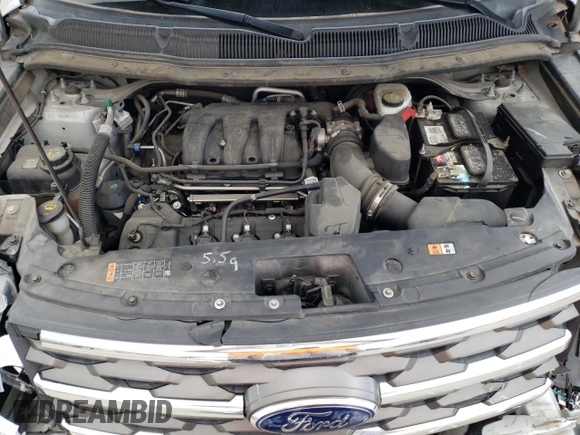 2018 Ford Explorer with VIN 1FM5K7B8XJGB54604, listed as a Copart auction lot 50957575 with 100,957 mi miles and Salvage title. Bid and sale history available at DreamBid. Image 13.