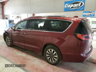 2021 Chrysler Pacifica Hybrid Touring L with VIN 2C4RC1L77MR596250, listed as a Copart auction lot 52892595 with 114,876 mi miles and Salvage title. Bid and sale history available at DreamBid. Image 2.