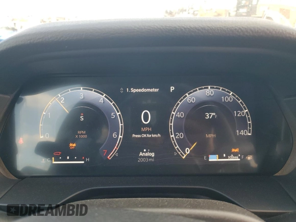 2024 Jeep Grand Cherokee Laredo with VIN 1C4RJHAG6RC263006, listed as a Copart auction lot 52301705 with 2,003 mi miles and Salvage title. Bid and sale history available at DreamBid. Image 9.
