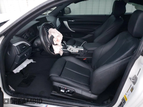 2017 BMW 2 Series M240i xDrive with VIN WBA2G3C30HV641463, listed as a Copart auction lot 77101614 with 76,571 mi miles and Salvage Title. Bid and sale history available at carsss.com. Image 7.