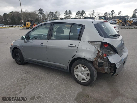 2010 Nissan Versa 1.8 S with VIN 3N1BC1CP1AL355782, listed as a Copart auction lot 49836505 with 176,806 mi miles and Salvage Title. Bid and sale history available at carsss.com. Image 2.