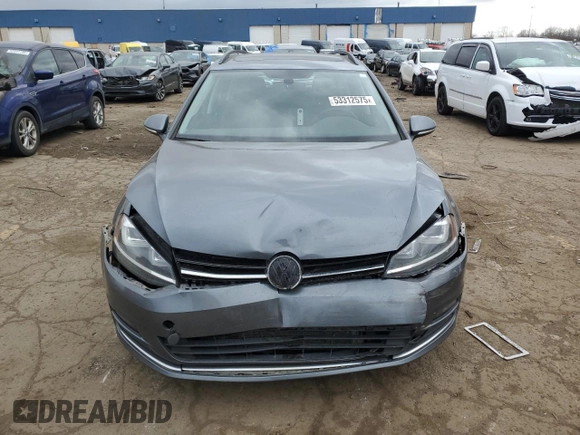 2015 Volkswagen Golf SportWagen TDI SE with VIN 3VWFA7AU7FM510477, listed as a Copart auction lot 53312575 with 142,702 mi miles and Clean Title. Bid and sale history available at carsss.com. Image 5.