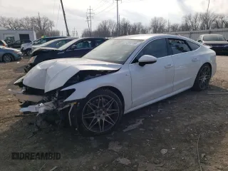 2019 Audi A7 Prestige with VIN WAUV2AF22KN067152, listed as a Copart auction lot 43466334 with 0 mi miles. Bid and sale history available at carsss.com. Image 1.