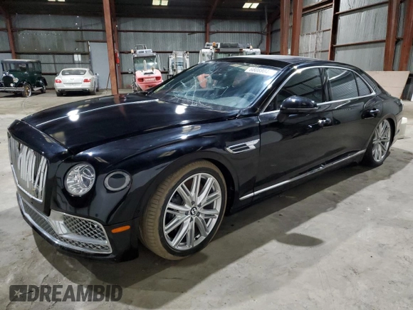 2021 Bentley Flying Spur W12 with VIN SCBBB6ZGXMC084793, listed as a Copart auction lot 68088044 with 72 mi miles and Salvage Title. Bid and sale history available at DreamBid. Image 1.