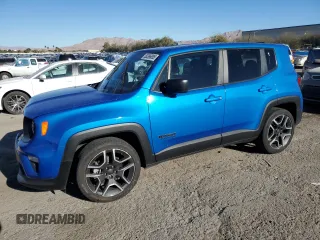 2020 Jeep Renegade Jeepster z VIN ZACNJAAB4LPL94302, wystawiony jako Copart lot #50396095 z przebiegiem 60 929 mil mil oraz Szkoda całkowita • Salvage title. Historia ofert i sprzedaży dostępna na DreamBid. Obrazek 1.