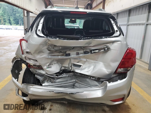 2021 Chevrolet Trax LT with VIN KL7CJPSB8MB331871, listed as a Copart auction lot 65977934 with 69,316 mi miles and Salvage Title. Bid and sale history available at carsss.com. Image 6.
