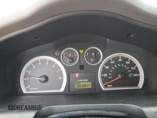 2005 Hyundai Santa Fe GLS with VIN KM8SC73D05U875632, listed as a Copart auction lot 54962394 with 80,394 mi miles and Salvage Title. Bid and sale history available at carsss.com. Image 9.