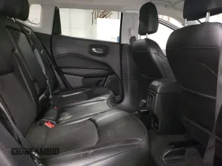 2020 Jeep Compass Latitude with VIN 3C4NJDBB7LT156620, listed as a Copart auction lot 81154344 with 55,098 mi miles and Salvage Title. Bid and sale history available at carsss.com. Image 12.