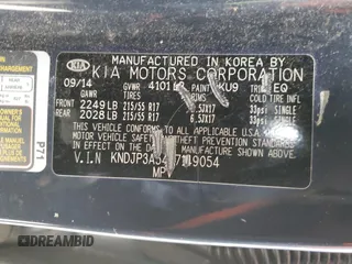 2015 Kia Soul + with VIN KNDJP3A54F7149054, listed as a Copart auction lot 45642695 with 118,565 mi miles and Salvage Title. Bid and sale history available at carsss.com. Image 12.