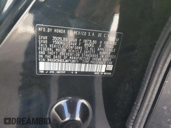 2018 Honda Fit EX-L with VIN 3HGGK5H93JM712611, listed as a Copart auction lot 76383484 with 125,072 mi miles and Salvage Title. Bid and sale history available at carsss.com. Image 13.