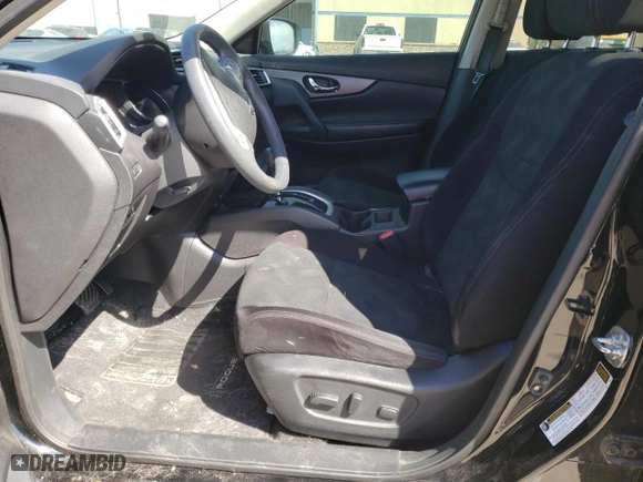 2014 Nissan Rogue SV with VIN 5N1AT2MT6EC781295, listed as a Copart auction lot 46110235 with 0 mi miles and Salvage Title. Bid and sale history available at carsss.com. Image 7.
