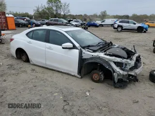 2019 Acura TLX w/A-Spec Pkg with VIN 19UUB3F66KA000513, listed as a Copart auction lot 52788825 with Not provided miles and Salvage title. Bid and sale history available at DreamBid. Image 4.