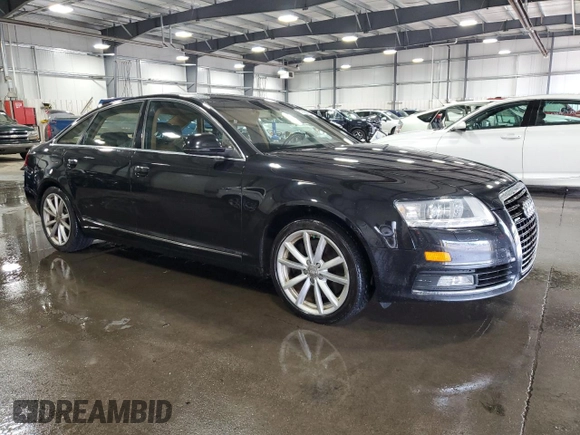 2009 Audi A6 Prestige with VIN WAUWG74F29N060792, listed as a Copart auction lot 61098905 with 175,960 mi miles and Salvage title. Bid and sale history available at DreamBid. Image 4.