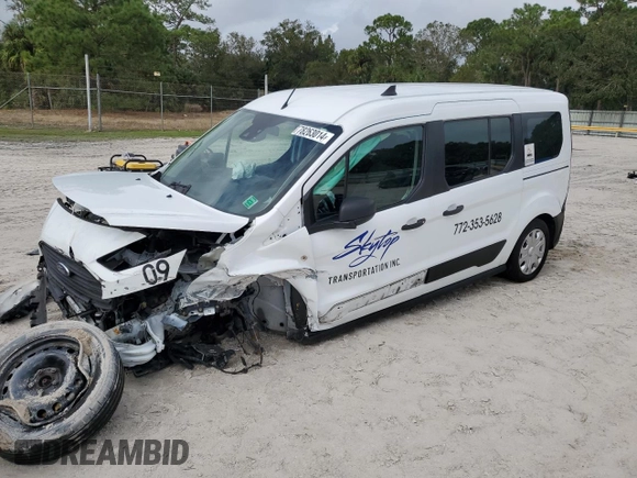 2020 Ford Transit Connect XL z VIN NM0GE9E2XL1438017, wystawiony jako Copart lot #78263014 z przebiegiem Nie podano mil oraz Nie do naprawy • Non repairable. Historia ofert i sprzedaży dostępna na DreamBid. Obrazek 1.