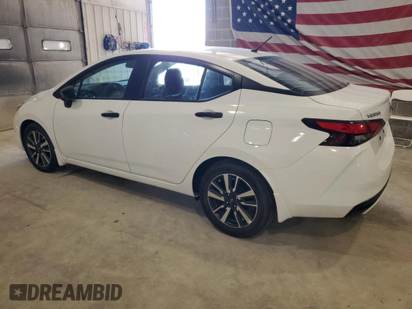 2024 Nissan Versa S with VIN 3N1CN8DV7RL915417, listed as a Copart auction lot 50008175 with 12,221 mi miles and Clean Title. Bid and sale history available at DreamBid. Image 2.