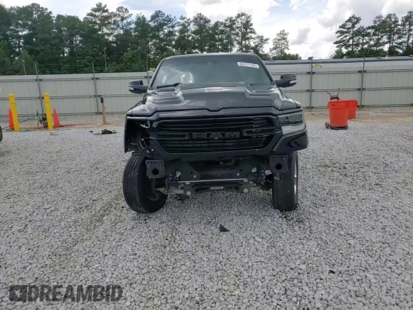 2019 Ram 1500 Laramie with VIN 1C6SRFJT9KN772570, listed as a Copart auction lot 60721145 with 82,599 mi miles and Salvage title. Bid and sale history available at DreamBid. Image 14.
