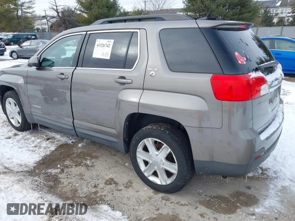 2011 GMC Terrain SLE-2 with VIN 2CTALSEC1B6475696, listed as a IAAI auction lot 41326742 with 115,944 mi miles. Bid and sale history available at carsss.com. Image 3.