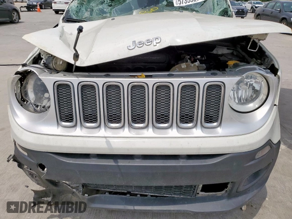 2018 Jeep Renegade Limited with VIN ZACCJADBXJPH49671, listed as a Copart auction lot 57353395 with 49,582 mi miles and Clean title. Bid and sale history available at DreamBid. Image 12.