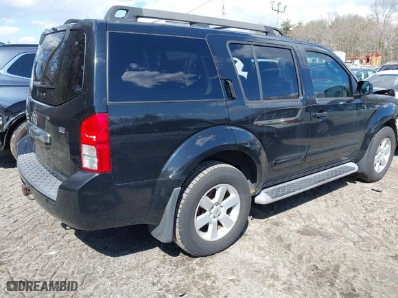 2008 Nissan Pathfinder SE with VIN 5N1AR18B68C653024, listed as a IAAI auction lot 41789788 with NaN miles. Bid and sale history available at carsss.com. Image 4.