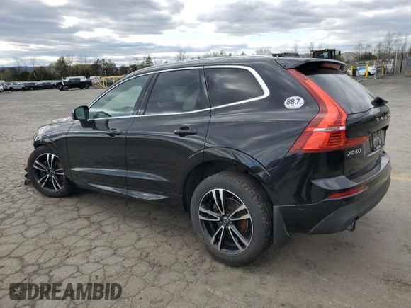 2019 Volvo XC60 Momentum with VIN LYV102RK9KB197180, listed as a Copart auction lot 53081745 with 59,505 mi miles and Salvage title. Bid and sale history available at DreamBid. Image 2.