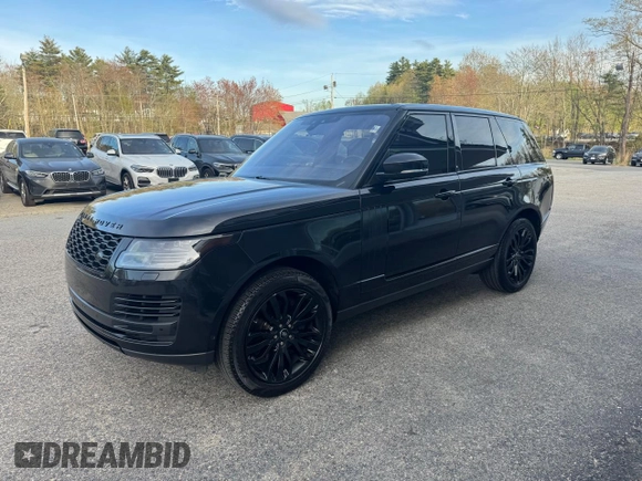 2019 Land Rover Range Rover HSE with VIN SALGS2SV5KA528460, listed as a Copart auction lot 56175975 with 122,951 mi miles and Clean Title. Bid and sale history available at DreamBid. Image 2.