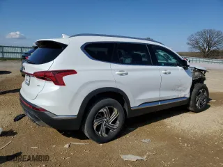 2021 Hyundai Santa Fe SEL with VIN 5NMS2DAJ4MH324771, listed as a Copart auction lot 54045535 with 36,580 mi miles and Salvage Title. Bid and sale history available at carsss.com. Image 3.