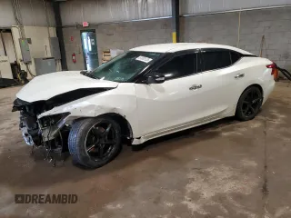 2016 Nissan Maxima SV z VIN 1N4AA6APXGC441262, wystawiony jako Copart lot #57085125 z przebiegiem 130 107 mil mil oraz Szkoda całkowita • Salvage title. Historia ofert i sprzedaży dostępna na DreamBid. Obrazek 1.