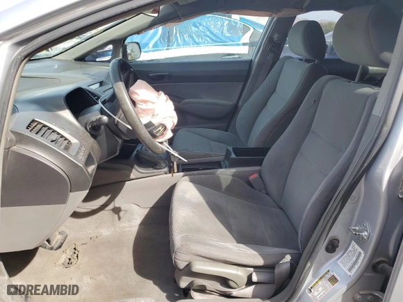 2011 Honda Civic Sdn DX-VP with VIN 2HGFA1F35BH510195, listed as a Copart auction lot 49741625 with 182,531 mi miles and Salvage Title. Bid and sale history available at carsss.com. Image 7.