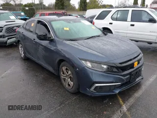 2020 Honda Civic LX z VIN 2HGFC2F62LH527113, wystawiony jako IAAI lot #41548874 z przebiegiem 108 305 mil mil oraz . Historia ofert i sprzedaży dostępna na DreamBid. Obrazek 1.