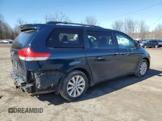 2012 Toyota Sienna XLE with VIN 5TDDK3DC4CS030461, listed as a Copart auction lot 49670925 with 169,836 mi miles and Salvage Title. Bid and sale history available at carsss.com. Image 3.