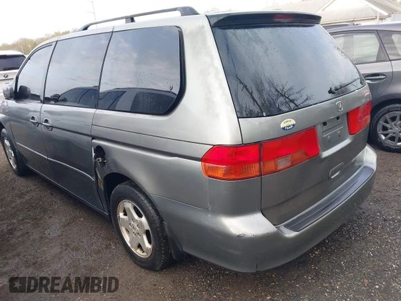 2000 Honda Odyssey EX with VIN 2HKRL1864YH596967, listed as a IAAI auction lot 41976363 with 146,411 mi miles and . Bid and sale history available at DreamBid. Image 3.