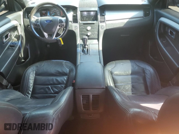 2015 Ford Taurus SEL with VIN 1FAHP2E87FG208522, listed as a Copart auction lot 46700095 with 97,439 mi miles and Salvage title. Bid and sale history available at DreamBid. Image 8.