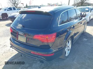 2013 Audi Q7 3.0T S line Prestige with VIN WA1DGAFE3DD007684, listed as a IAAI auction lot 41874449 with 159,713 mi miles. Bid and sale history available at carsss.com. Image 4.