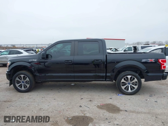 2020 Ford F-150 XL with VIN 1FTEW1CP7LKD07631, listed as a IAAI auction lot 41711165 with 101,608 mi miles. Bid and sale history available at carsss.com. Image 14.