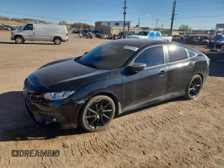 2017 Honda Civic Sedan EX-T with VIN 2HGFC1E32HH630878, listed as a Copart auction lot 83703104 with 93,221 mi miles and Salvage Title. Bid and sale history available at carsss.com. Image 1.