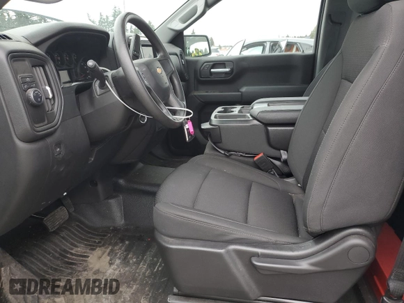 2023 Chevrolet Silverado 1500 Work Truck with VIN 3GCNAAED9PG332707, listed as a Copart auction lot 49746465 with 7,017 mi miles and Clean Title. Bid and sale history available at carsss.com. Image 7.